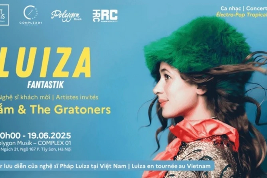 Luiza – Giọng ca Pháp gốc Brazil khuấy động Hà Nội bằng giai điệu đa sắc và cảm xúc mãnh liệt