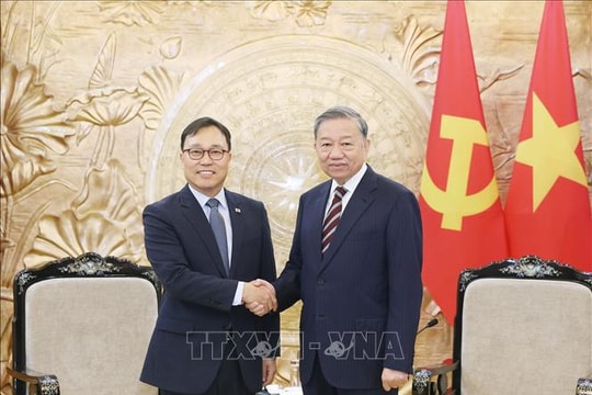 Tổng Bí thư Tô Lâm tiếp Đại sứ Hàn Quốc, thúc đẩy hợp tác toàn diện Việt – Hàn
