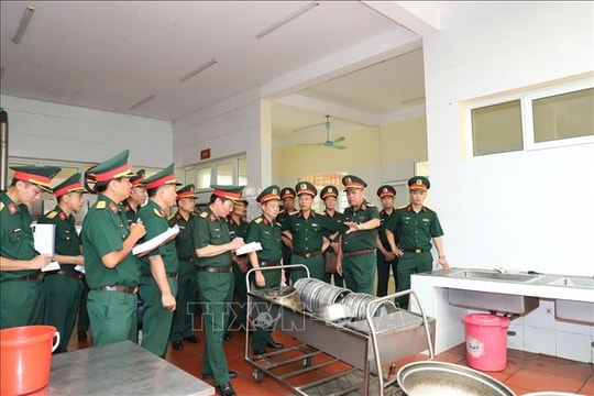 Bảo đảm hậu cần cho lực lượng thực hiện nhiệm vụ diễu binh, diễu hành