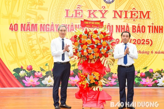 Hội Nhà báo Hải Dương: 40 năm phát triển và nâng tầm sứ mệnh báo chí địa phương