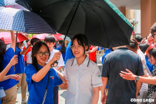 Kỳ thi vào lớp 10 THPT ở Hà Nội, chiều tối sẽ có mưa rào và dông