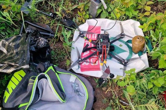 Nga tiêu diệt đối tượng chuẩn bị tấn công cơ sở quân sự bằng drone
