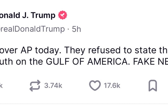 Tòa liên bang cho phép Nhà Trắng tiếp tục cấm hãng tin AP tham gia sự kiện