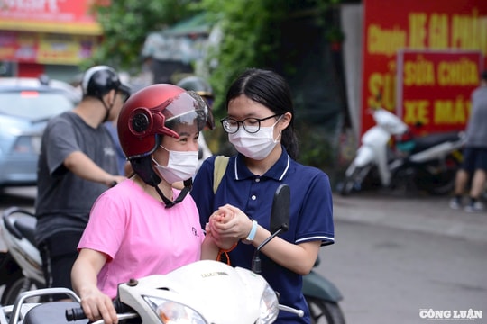 Thí sinh Hà Nội quyết tâm trong ngày thi cuối cùng vào lớp 10 THPT