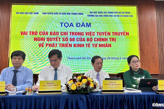 Phát huy vai trò của báo chí trong việc tuyên truyền, phổ biến Nghị quyết 68