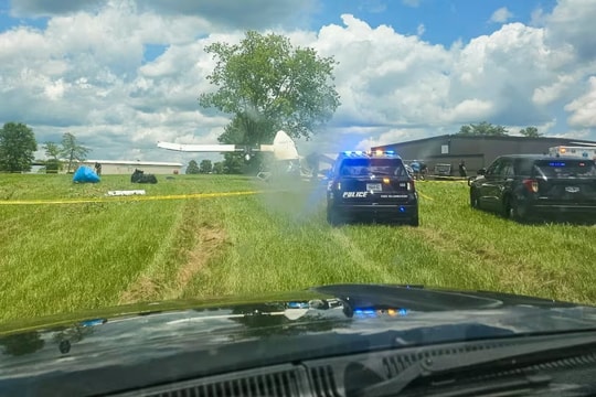 Máy bay chở 20 người gặp nạn ở Mỹ, 4 người bị thương