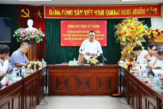 Hà Nội: Chủ tịch Trần Sỹ Thanh 'thúc' tiến độ các dự án đường sắt đô thị trọng điểm