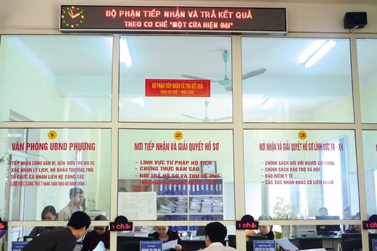 Quy định mới của Chính phủ về tổ chức Bộ phận Một cửa tại cấp bộ, cấp tỉnh và cấp xã