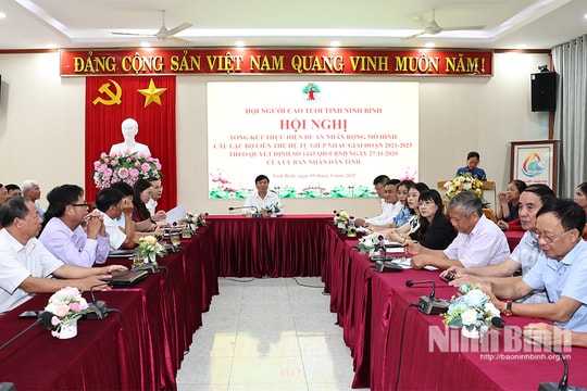 Ninh Bình: Tổng kết thực hiện Đề án nhân rộng mô hình CLB Liên thế hệ tự giúp nhau trên địa bàn tỉnh giai đoạn 2021-2025