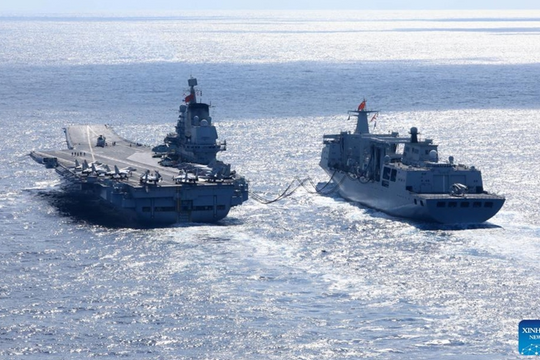 Phản ứng các bên khi tàu sân bay Trung Quốc hoạt động ở vùng biển gần Nhật Bản