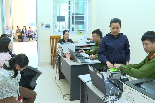 Cao điểm 30 ngày đêm cấp tài khoản định danh cho tổ chức, doanh nghiệp ở Thanh Hoá