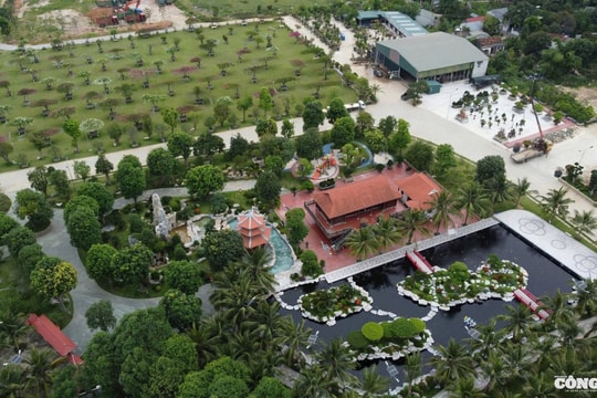 Cận cảnh khu sinh thái không phép có liên quan đến Tuấn “thần đèn”