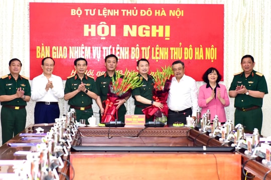 Bộ Tư lệnh Thủ đô Hà Nội có Tư lệnh mới