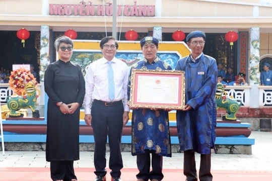 Lễ giỗ Lễ Thành hầu Nguyễn Hữu Cảnh được công nhận Di sản quốc gia