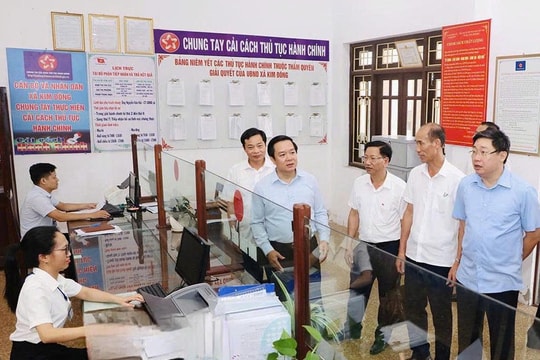 Ninh Bình: Sẵn sàng cho đơn vị hành chính cấp xã mới đi vào hoạt động