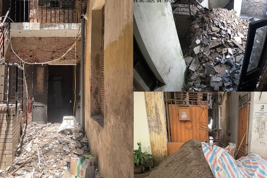 Phường Nguyễn Du (TP. Hà Nội): Sửa chữa công trình gây ảnh hưởng tới cuộc sống của người dân