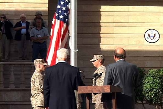 Căng thẳng với Iran, Mỹ di tản bớt nhân viên ngoại giao khỏi Trung Đông