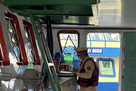 Bắt giữ 5 tàu khai thác cát trái phép trên địa bàn TP HCM và Long An