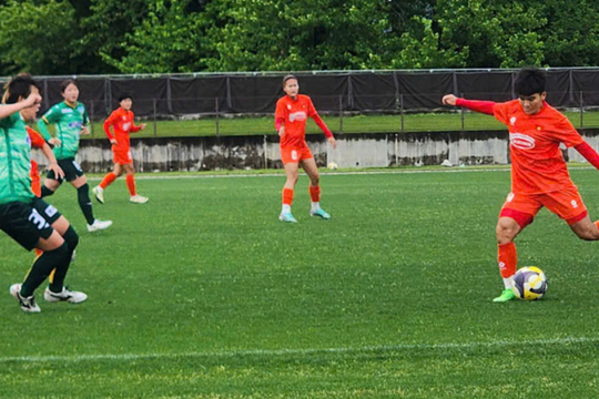 Đội tuyển nữ Việt Nam ngược dòng ấn tượng giành chiến thắng thứ 2 tại Nhật Bản