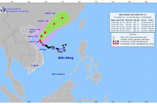 Bộ GD&ĐT yêu cầu các địa phương ven biển chủ động ứng phó với Bão số 1