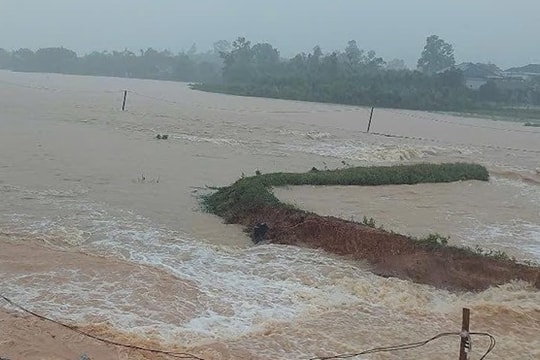 Thông tin vỡ đập Dạ Lam là chưa chính xác