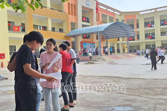 Hưng Yên công bố điểm chuẩn trúng tuyển vào lớp 10 THPT năm 2025