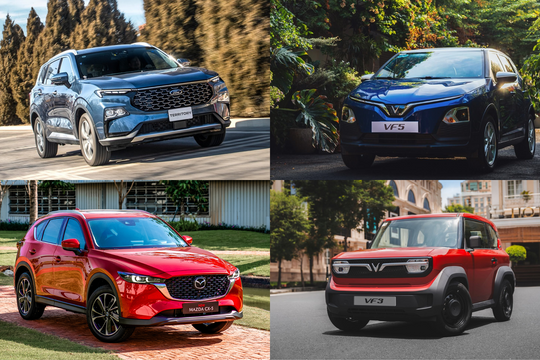 Top 10 ô tô bán chạy tháng 5/2025: Xe Hàn vắng bóng, VinFast thị uy