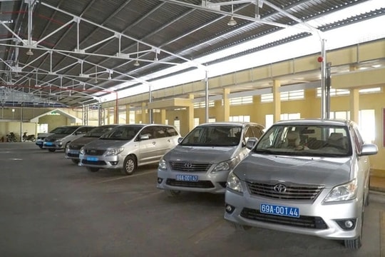 Cấp xã sẽ có 2 xe ô tô phục vụ công tác chung