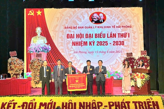 Ban quản lý Khu kinh tế Hải Phòng hoàn thành vượt mức các chỉ tiêu nhiệm kỳ 2020-2025
