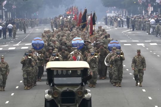 Hơn 30 người nhập viện trong cuộc duyệt binh của Mỹ