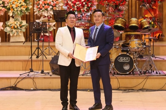 NSND Quốc Hưng giữ chức Giám đốc Học viện Âm nhạc Quốc gia Việt Nam