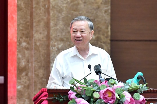 Tổng Bí thư Tô Lâm: Hà Nội cần xác lập bản sắc kinh tế mới dựa trên tri thức, công nghệ và đổi mới sáng tạo