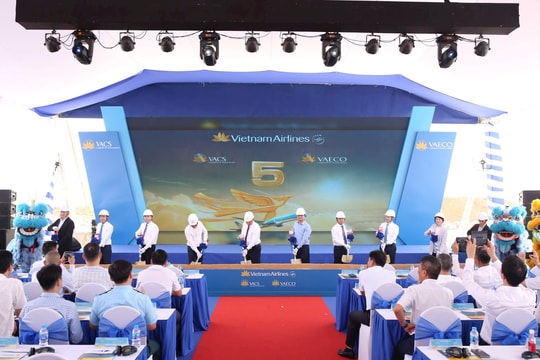 Vietnam Airlines khởi công đồng thời 2 dự án hạ tầng quy mô gần 1.800 tỷ đồng tại sân bay Long Thành