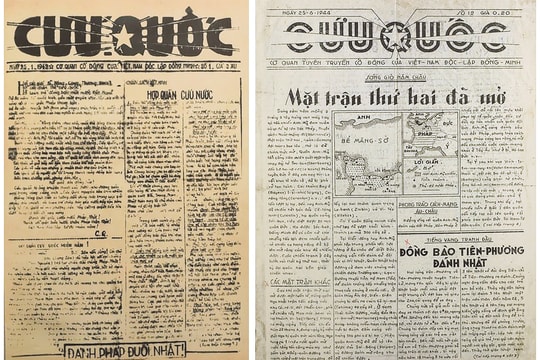 Cứu Quốc: Tên báo như một lời kêu gọi thiêng liêng…