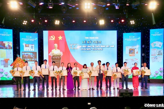 Thanh Hóa: Tổ chức Lễ kỷ niệm 100 năm Ngày Báo chí Cách mạng Việt Nam