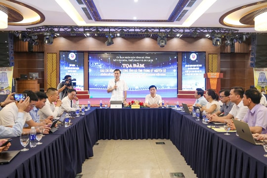 Báo chí Hà Tĩnh trong kỷ nguyên số: Tiên phong, đồng hành, phát triển