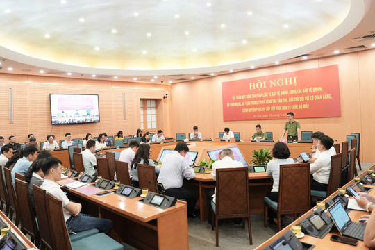Hà Nội tăng cường bảo vệ bí mật nhà nước, an ninh mạng trong sắp xếp bộ máy