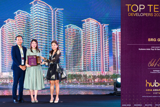 Tập đoàn BRG - “Top 10 Nhà phát triển bất động sản hàng đầu 2025”