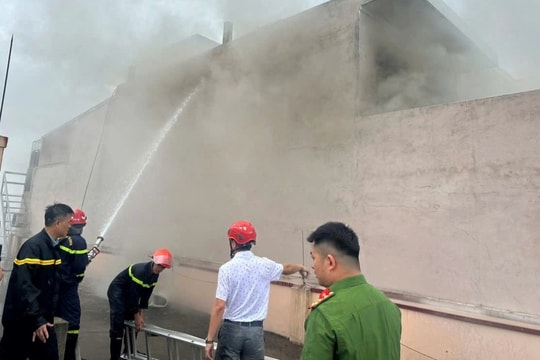 Hải Phòng: Cháy quán karaoke khiến một người thiệt mạng