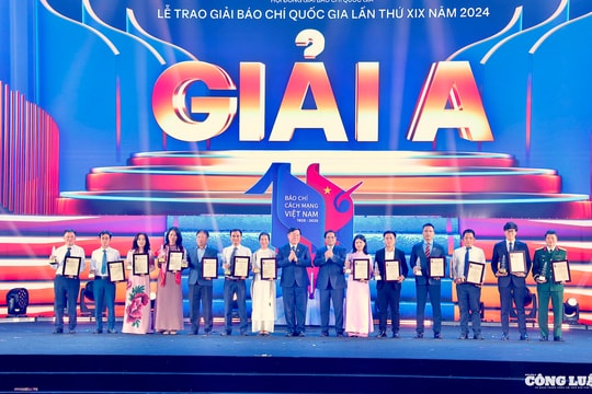 Danh sách các tác phẩm đoạt giải báo chí Quốc gia lần thứ XIX - 2024