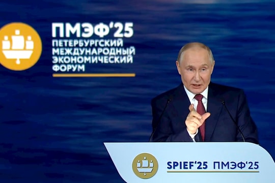 Diễn đàn Kinh tế St. Petersburg: Ông Putin khẳng định kinh tế Nga không suy yếu vì xung đột Ukraine