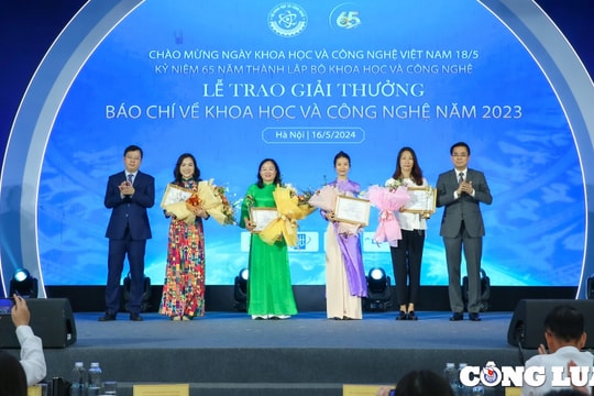 Khởi động Giải thưởng báo chí Khoa học- Công nghệ, đổi mới sáng tạo và chuyển đổi số năm 2025