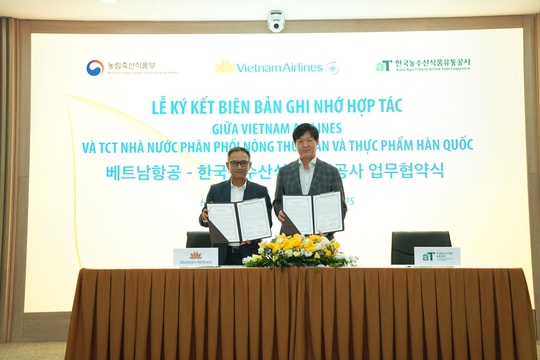 Vietnam Airlines hợp tác cùng aT mang văn hóa ẩm thực Hàn Quốc đến Việt Nam