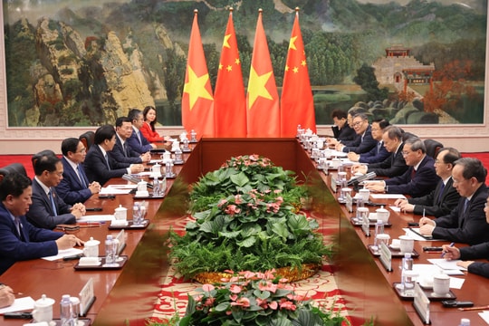Thủ tướng Phạm Minh Chính hội đàm với Thủ tướng Trung Quốc Lý Cường