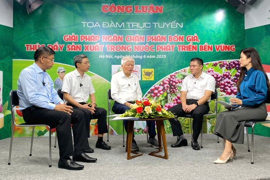 Trực tiếp: Giải pháp ngăn chặn phân bón giả, thúc đẩy sản xuất trong nước phát triển bền vững