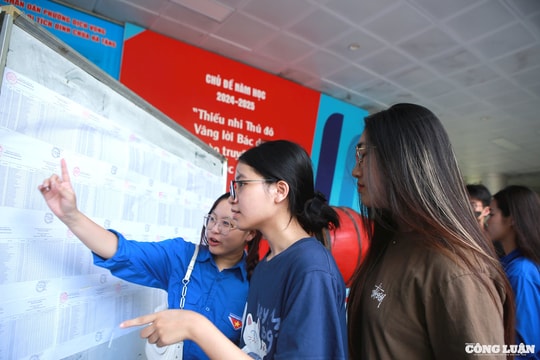 Hơn 124.000 thí sinh tại Hà Nội hoàn tất thủ tục dự thi tốt nghiệp THPT 2025