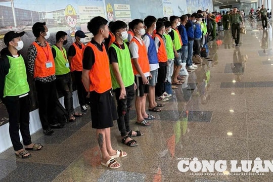 Nghệ An: Bắt gần 100 đối tượng lừa đảo xuyên quốc gia