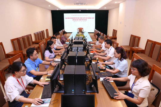 Chủ tịch xã, phường ở Hà Nội bổ nhiệm lãnh đạo phòng chuyên môn trước 29/6