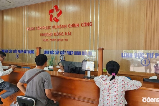 Hải Phòng: 2.000 hồ sơ thủ tục hành chính được tiếp nhận, xử lý