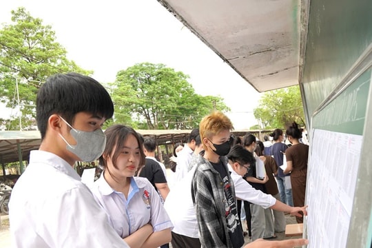 Hà Nam: Hơn 10.400 thí sinh làm thủ tục dự thi Kỳ thi tốt nghiệp THPT năm 2025